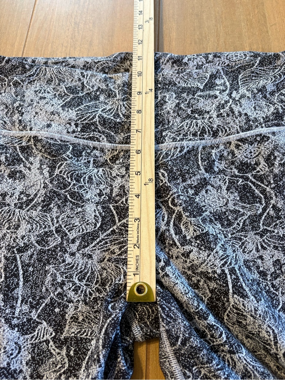 Athleta Elation Graffiti 7/8 Tight XL Floral Print Yoga Leggings Athleisure - Picture 10 of 12